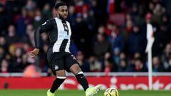 Soccer Football - Premier League - Arsenal v Newcastle United - Emirates Stadium, London, Britain - February 16, 2020   Newcastle United&#039;s Danny Rose in action  REUTERS/Eddie Keogh  EDITORIAL USE ONLY. No use with unauthorized audio, video, data, fix