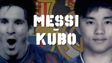 Similitudes entre Messi y Kubo durante sus inicios ¿Es acertado el apodo del 'Messi japonés'?