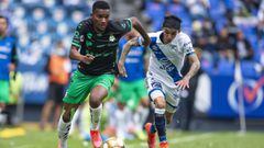 Puebla derrota 1-0 al Santos Laguna en la semifinal de vuelta