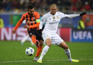 Pepe con el Real Madrid.