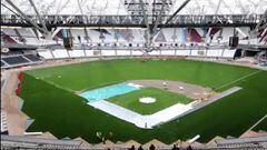 Así se preparó el estadio en Londres para el juego de MLB