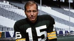 Green Bay Packers quarterback Bart Starr.