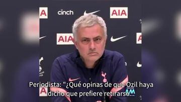 La respuesta de Mourinho a las declaraciones de Özil