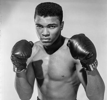 El símbolo. 56 victorias en su carrera, protagonizó las batallas más épicas del boxeo. También ganó un oro olímpico, desertó del Ejército y representó la lucha contra el racismo en EEUU.