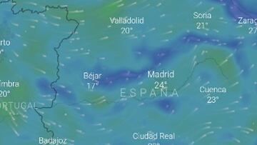 La extraña razón por la que todo Madrid huele a humo
