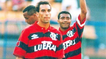 Edmundo también fue compañero con Romario en Flamengo, así como en la selección de Brasil y Vasco da Gama.