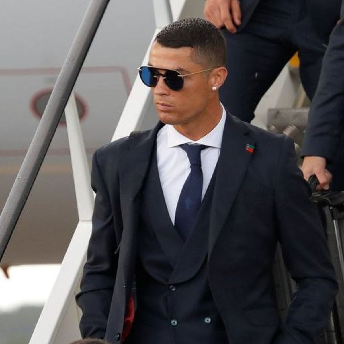 Cristiano Ronaldo's dress combination you might wanna check out.