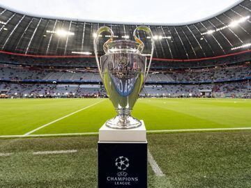 Champions League trophy.