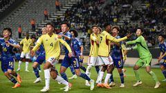 Selección Colombia Sub 20 en el Mundial de Argentina 2023.