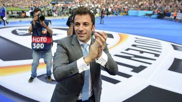 El exjugador de la Juventus, Alessandro Del Piero.