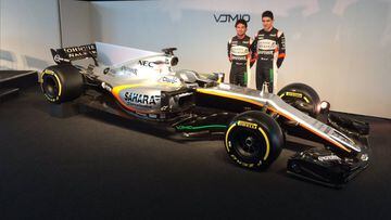 Force India launch their new VJM10 for the 2017 F1 season