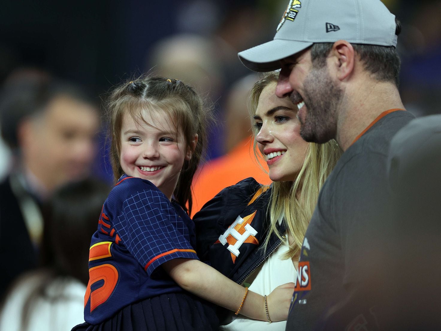 How Kate Upton celebrated the Astros' World Series victory - AS USA