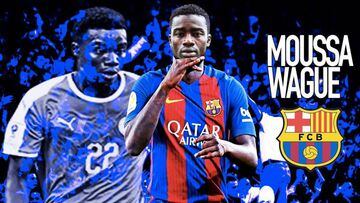 Another signing for Barça: Senegalese full-back Moussa Wague