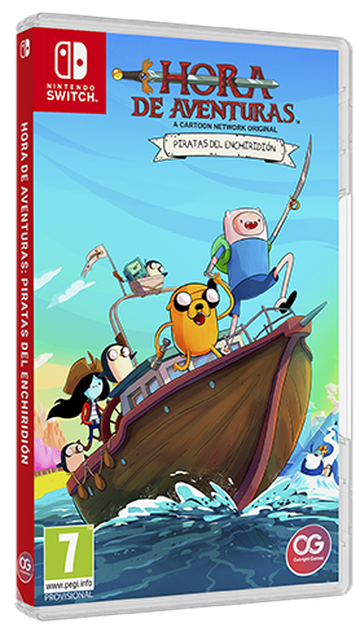 Cartoon Network Hora de aventuras: Piratas del Enchiridión, Juegos de  Nintendo Switch, Juegos