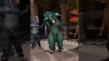 Kickflip de triceratops Bufoni: "T-Rex se excita demasiado, ¿no?"