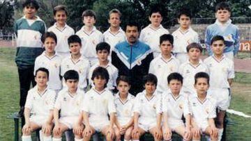 Empezó a jugar en el colegio, hasta que a los diez años los ojeadores del Real Madrid Club de Fútbol se lo llevaron a las categorías inferiores del equipo capitalino porque, incluido en el equipo Losada, había tenido una actuación destacada en el Torneo S