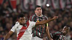 Borja ingresa en triunfo de River ante el Fluminense de Arias