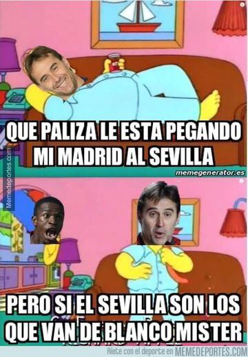 Los mejores memes de la derrota del Real Madrid ante el Sevilla