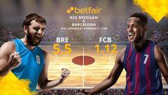 Río Breogán vs. Barça Basket: horario, TV, estadísticas, clasificación y pronósticos