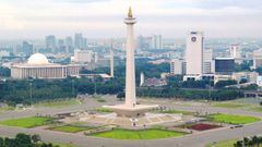 Monumento Nacional de Yakarta.