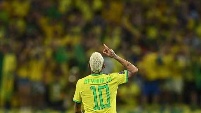 Neymar ties Pelé's all-time Brazil record against Croatia
