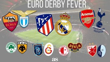 Derby fever hits Europe: Madrid, Rome, North London...