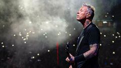 James Hetfield, de Metallica, dice basta en pleno concierto: “Ya estoy viejo, no puedo tocar nunca más”