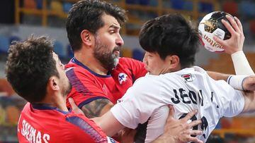 La Roja de balonmano luchó hasta el final pero no pudo ante Corea del Sur