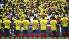 Selecci&oacute;n Colombia ante Brasil