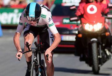 Froome cut Quintana's lead with a spectacular performance in the final time trial but it proved too little too late.