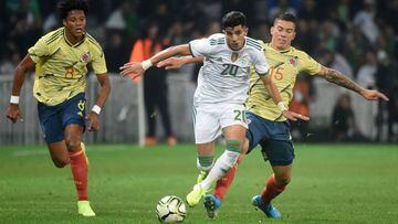 La Selecci&oacute;n Colombia cae ante Argelia goleado 3-0
