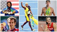 Los 5 deportistas que se convirtieron en leyendas en 2016