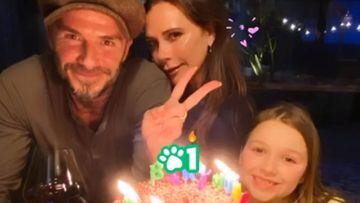 Los Beckham celebran con una 'discoteca virtual' el cumpleaños de Victoria
