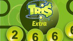 Resultados Lotería Tris Extra hoy: ganadores y números premiados | 21 de septiembre