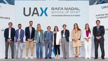 Presentación polideportivo de la UAX Rafa Nadal School of Sport.