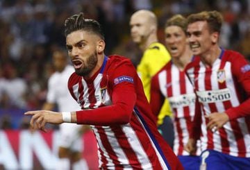 Carrasco in action with Atleti