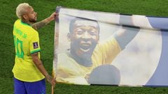 Neymar on verge of Pelé's all-time Brazil record