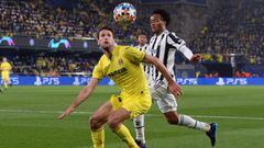 Villarreal y Juventus empataron 1-1 en la ida de los octavos de final de la Champions League.