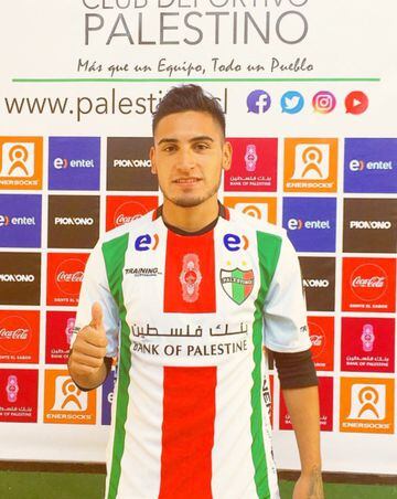 El fichaje de Palestino viene del fútbol mexicano, donde participó en la segunda división (Irapuato y Celaya). Salió de Universidad Católica sin debutar en primera.
