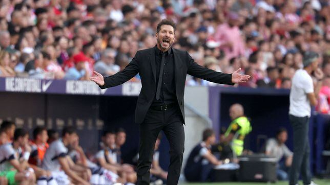 Simeone: “Los jugadores repiten y lo dan todo”