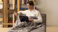 La manta eléctrica Daga Relax Suave es un textil térmico de bajo consumo ideal para el sofá o la cama.