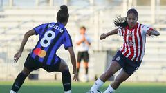 Chivas Femenil empató con Inter de Milán en partido amistoso