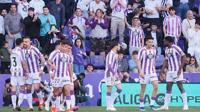 El Pucela remonta aprovechando el cansancio del Eibar