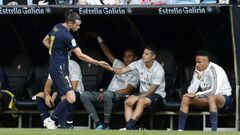 James Rodr&iacute;guez y Gareth Bale durante un partido del Real Madrid por LaLiga.