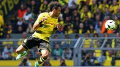 Aubameyang, protagonista del Dortmund en regreso de Bartra