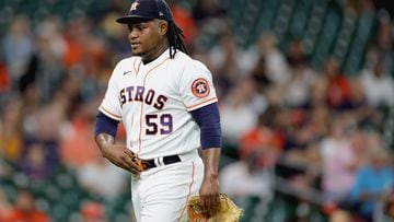 The Houston Astros have ridden their batting to three of the last five World Series, but now the strongest team in the AL is doing it on the mound