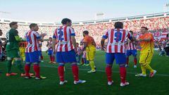 &lt;&lt;enter caption here&gt;&gt; at Vicente Calderon Stadium on May 12, 2013 in Madrid, Spain.