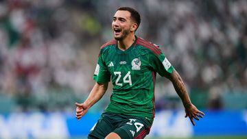 The Pachuca midfielder scored a stunner in the 2-1 win against Saudi Arabia in Mexico’s last game of the group stage.