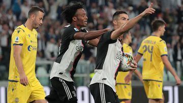 Cuadrado, partido 100 y triunfo con la Juventus en la Serie A