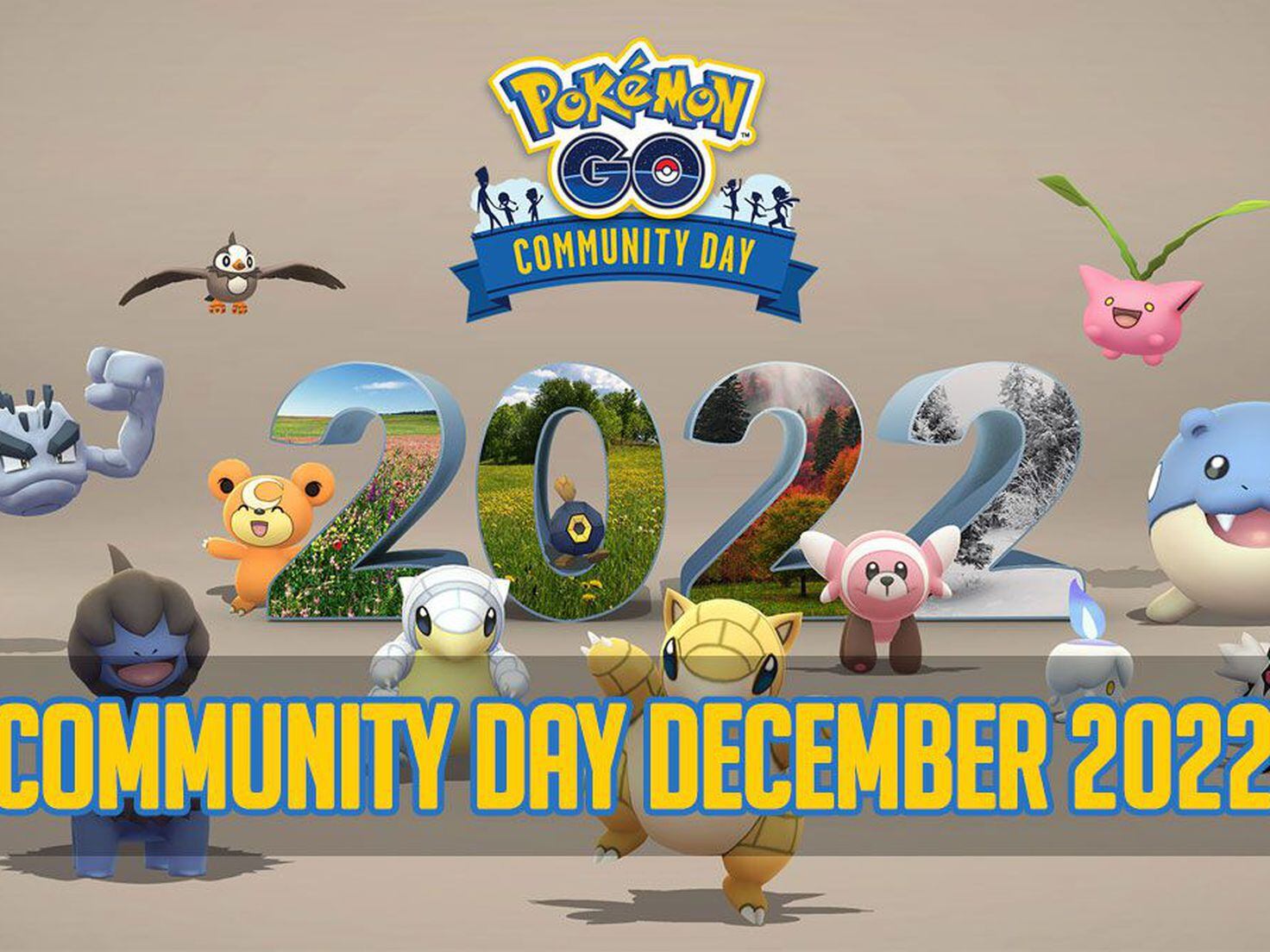 December 2022 Community Day: Previously featured Pokémon from 2022